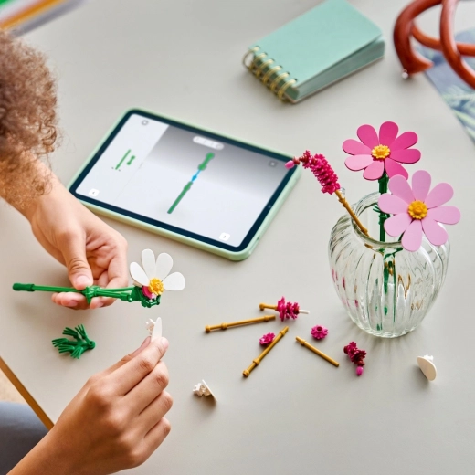 Creatief schikken naar eigen fantasie