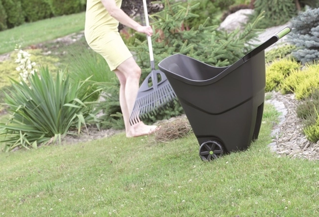 Eenvoudig vervoeren dankzij twee wielen en handgreep