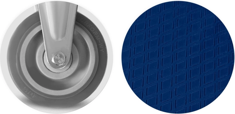 Anti-slip platform en beschermranden