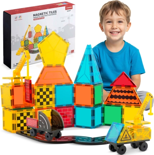 Ricokids magnetische bouwset met 72 onderdelen