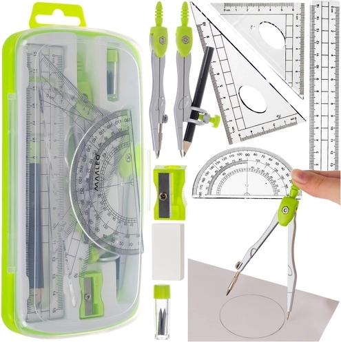 Geometrieset Maaleo 10-delig