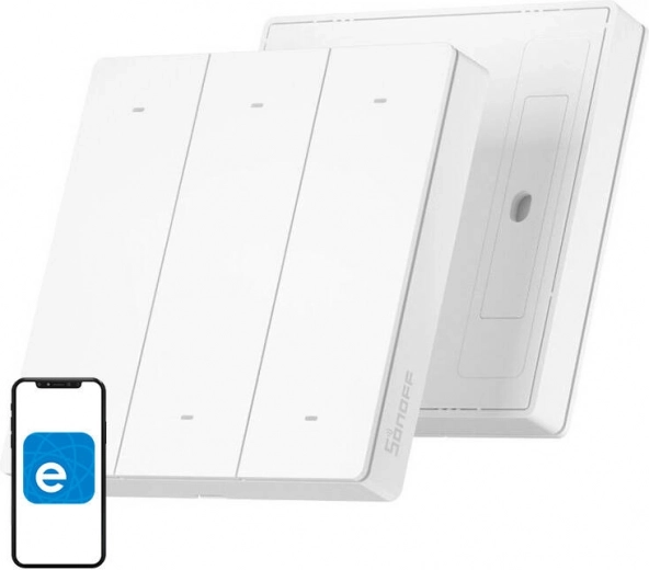 slimme wand schakelaar SONOFF R5 wit met eWeLink Remote