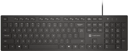 dunne multimedia-toetsenbord NATEC Herring US