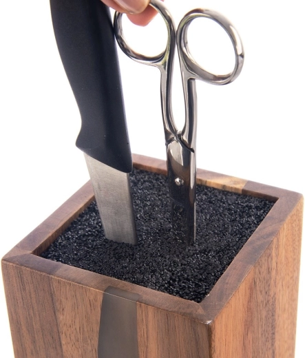 Universele inzet voor messen van alle formaten