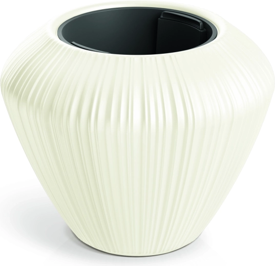 Bloempot Oroha 38 cm witte chocolade