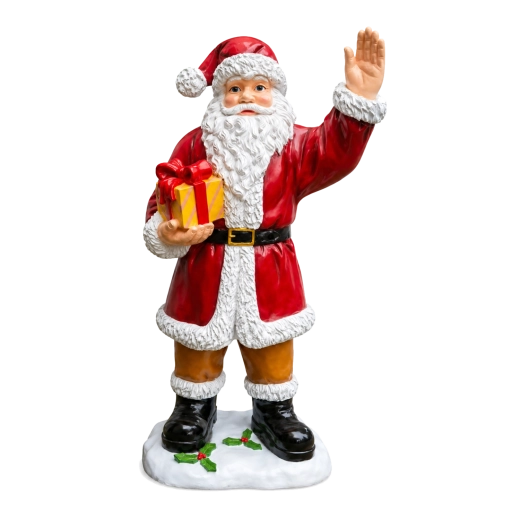 Kerstdecoratie figuur Sint-Nicolaas 158 cm - 1 stuk