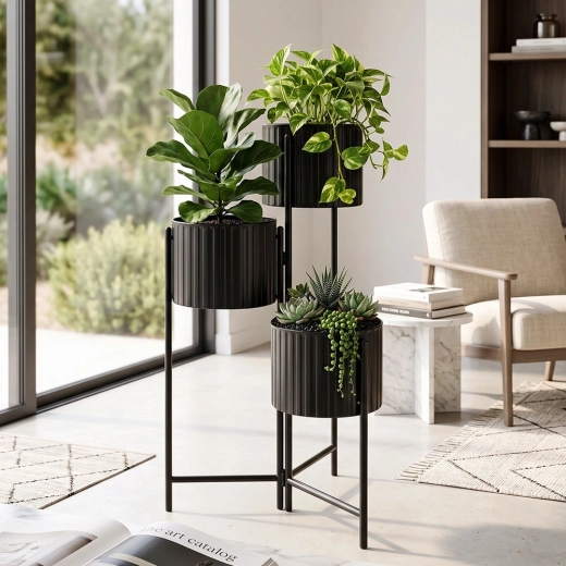 Drie niveaus voor een indrukwekkende presentatie van planten