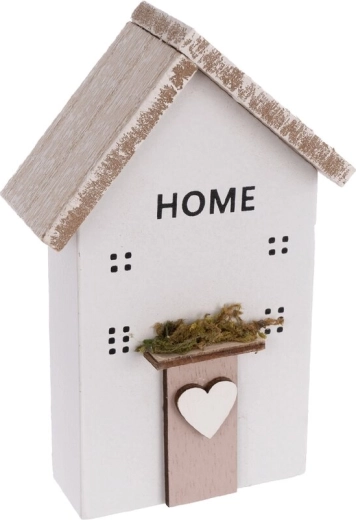 Houten decoratiehuisje wit