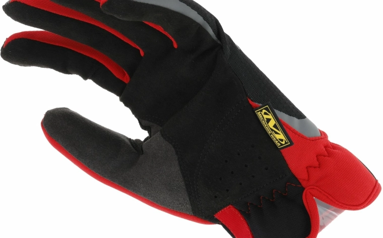 Anatomische handpalm en versterkte zones