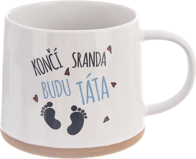 Keramische mok „Ik word papa“ 0,63 l