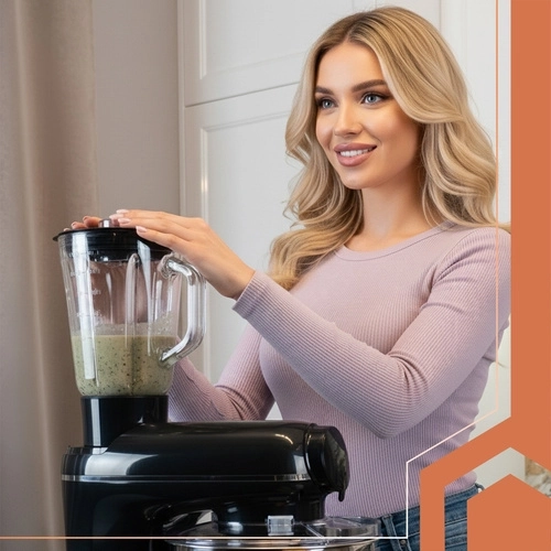 Glazen blender 1,5 l voor smoothies en soepen