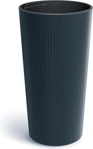 Bloempot Lamia Slim 25 cm antraciet