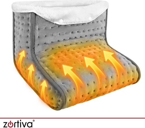 Instelbare warmte voor beide voeten