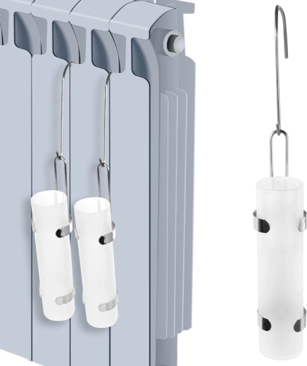 Glazen hangende luchtbevochtigers voor de radiator, 325 ml - 2 stuks