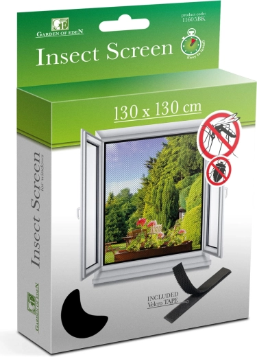 Insectenhor voor het raam