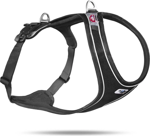 Curli Belka Comfort hondentuig zwart maat L (25–35 kg)