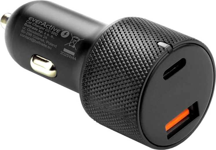 Twee snellaadpoorten