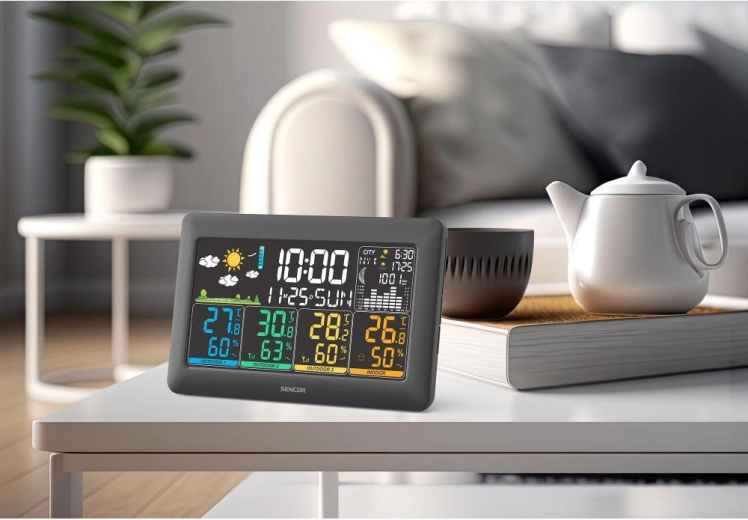 Klok, kalender en comfort in huis