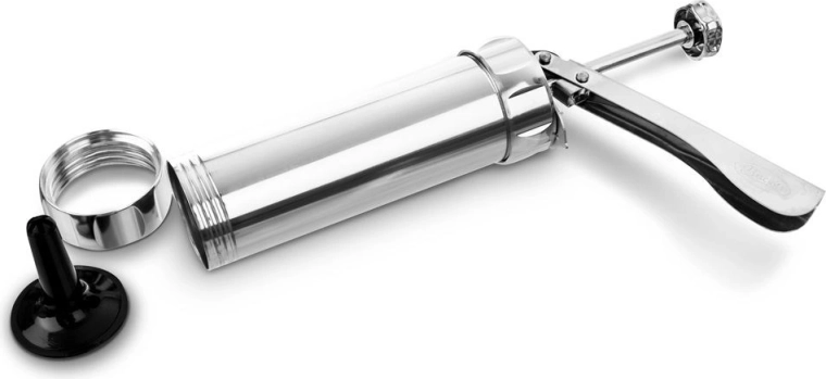 Robuuste metalen uitvoering en nauwkeurige zuiger