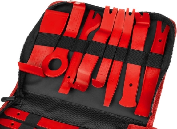 Hevels voor sierlijsten en bekleding zonder onnodige beschadiging
