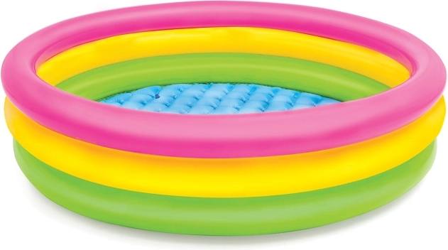 Drie transparante gekleurde ringen