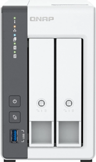 QNAP TS-216G NAS met twee bays 2.5GbE, 4 GB RAM