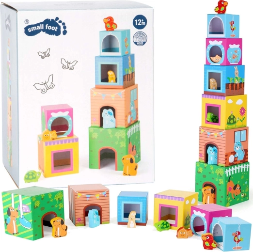Kartonnen dierenpiramide Small Foot