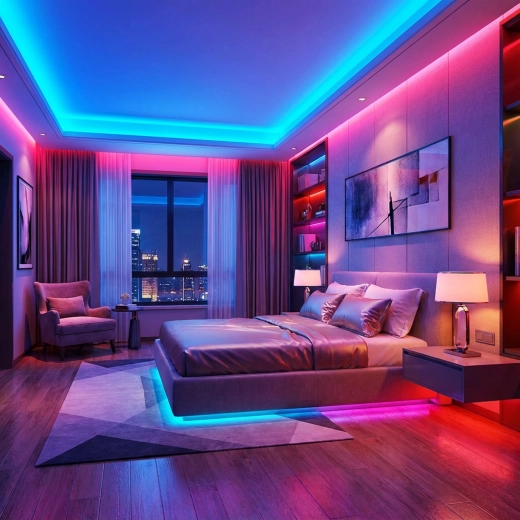 RGB-ledstrip 3 m met afstandsbediening, IP65