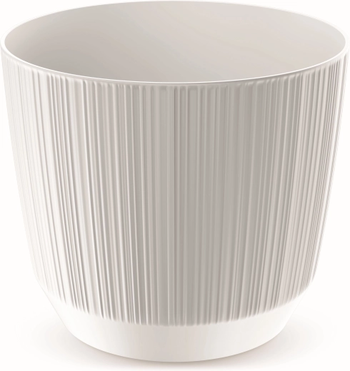 Bloempot RYFO 12,6 cm wit