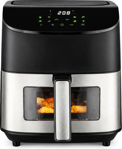Heteluchtfriteuse airfryer 6 l, 1500 W, 8 programma’s