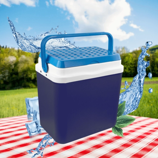 Comfortabel deksel met houders en inklapbare handgreep