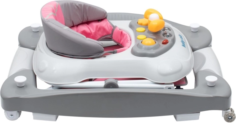 2-in-1 functie: loopwagen en schommel