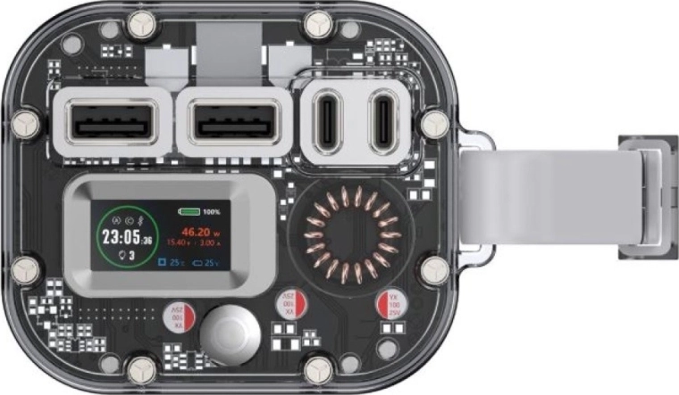 Bliksemsnel opladen met een vermogen tot 100 W