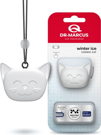 Dr. Marcus Cosmic Cat luchtverfrisser voor in de auto Winter Ice