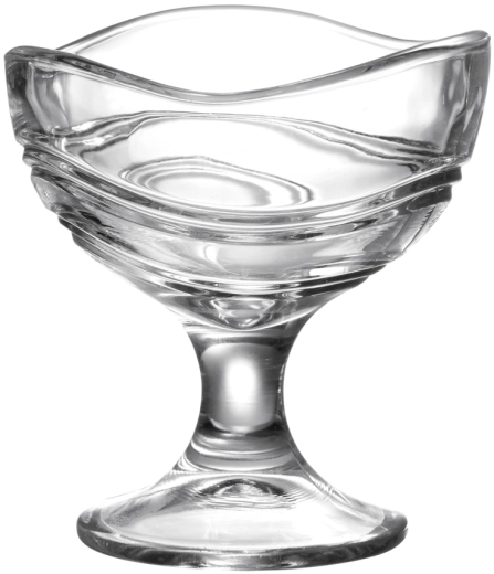 Set van 6 glazen ijs- en dessertcoupe’s 310 ml