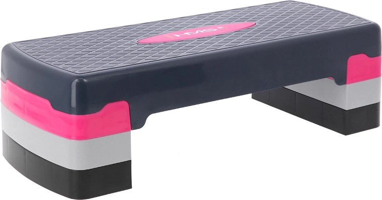 HMS aerobic step AS002 roze-grijs