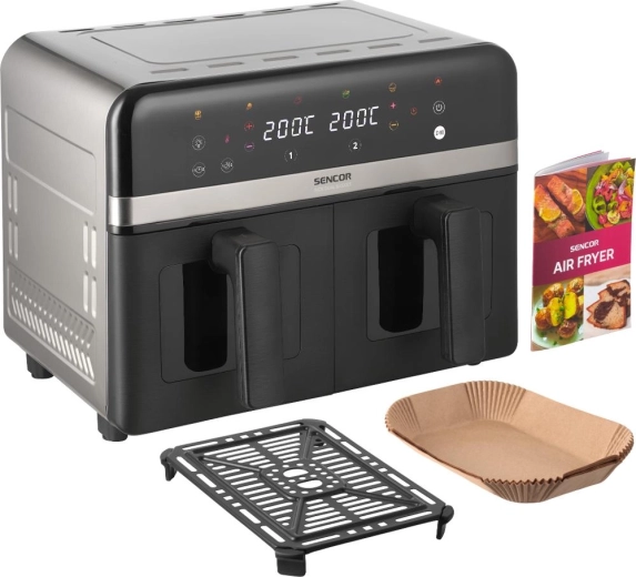 Heteluchtfriteuse Sencor SFR 8800SS INOX