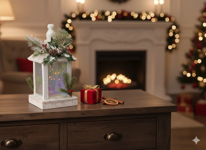 Warm flikkerend LED-licht