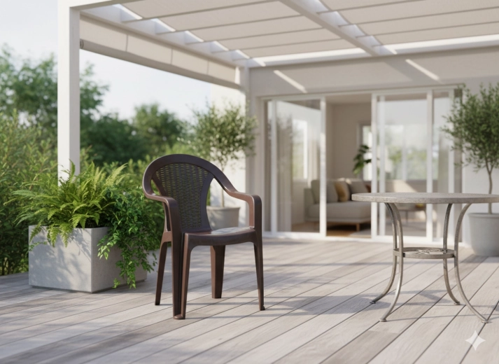 Comfort met armleuningen en geventileerde rugleuning