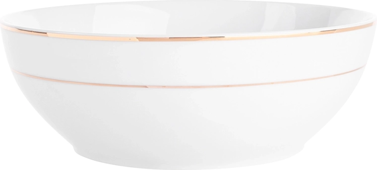 Porseleinen slakom MariaPaula gouden lijn 23 cm, 1,75 l