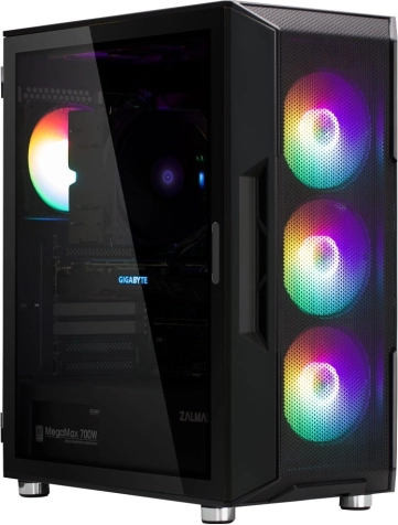Computerbehuizing I3 Neo ATX Mid Tower RGB, zwart