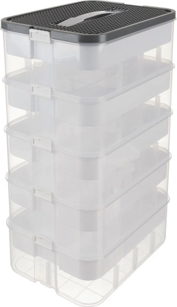 Modulaire organizer met 5 lagen