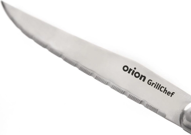 Gekarteld roestvrij stalen lemmet voor een zuivere snede