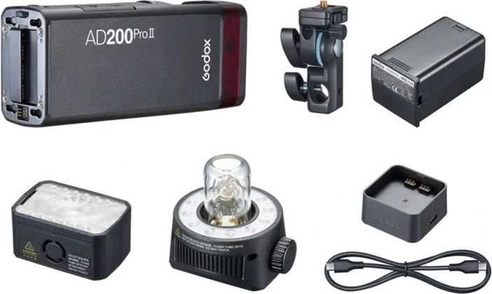 Godox AD200Pro II draagbare flitser 200 Ws