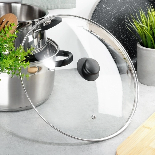 Transparante controle tijdens het koken