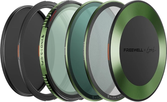 Set variabele filters Freewell Brandon Li Cine Pro Kit 95 mm