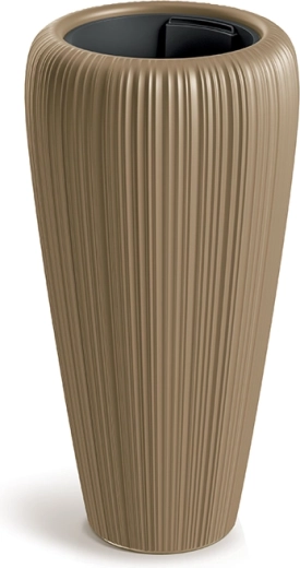 Bloempot Orobo in karamelkleur 39,5 cm
