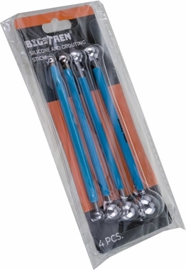 4 dubbelzijdige tools = 8 kogeltips