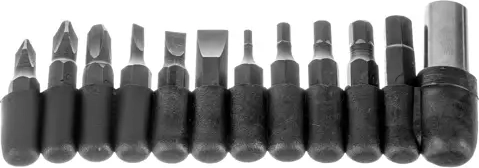 11 bits en adapter voor schroeven
