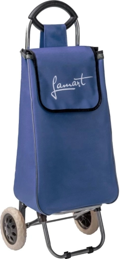 Lamart Mana boodschappentas op wieltjes 35 l blauw